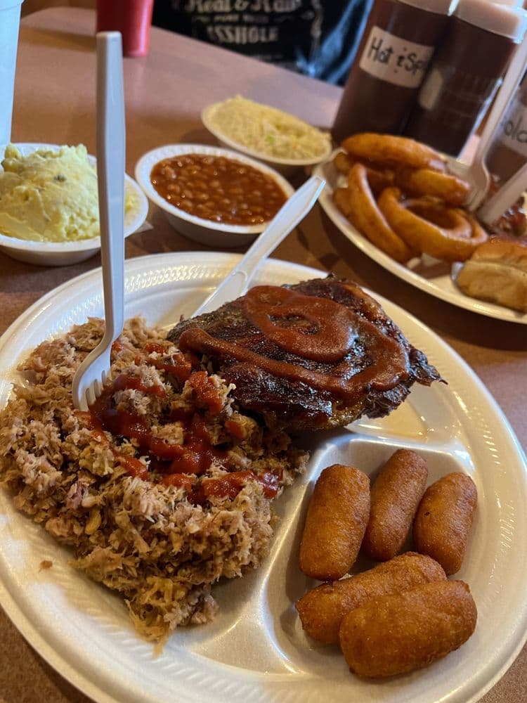 BBQ combo platter